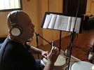 NEGROSON GRABANDO SU DISCO "A MI TIERRA"